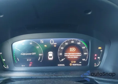 2025 Honda Accord Hybrid Ex-L из США, поврежденный, VIN 1HGCY2F65SA046029